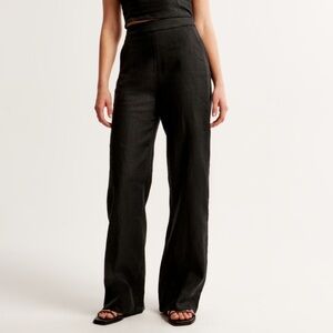 Abercrombie black long trousers. Size 30
